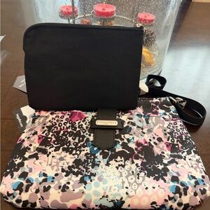 Baggallini Black and Multicolor Crossbody Bag